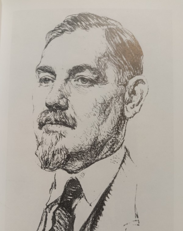 Фёдор Махин. Рисунок 1931 года.