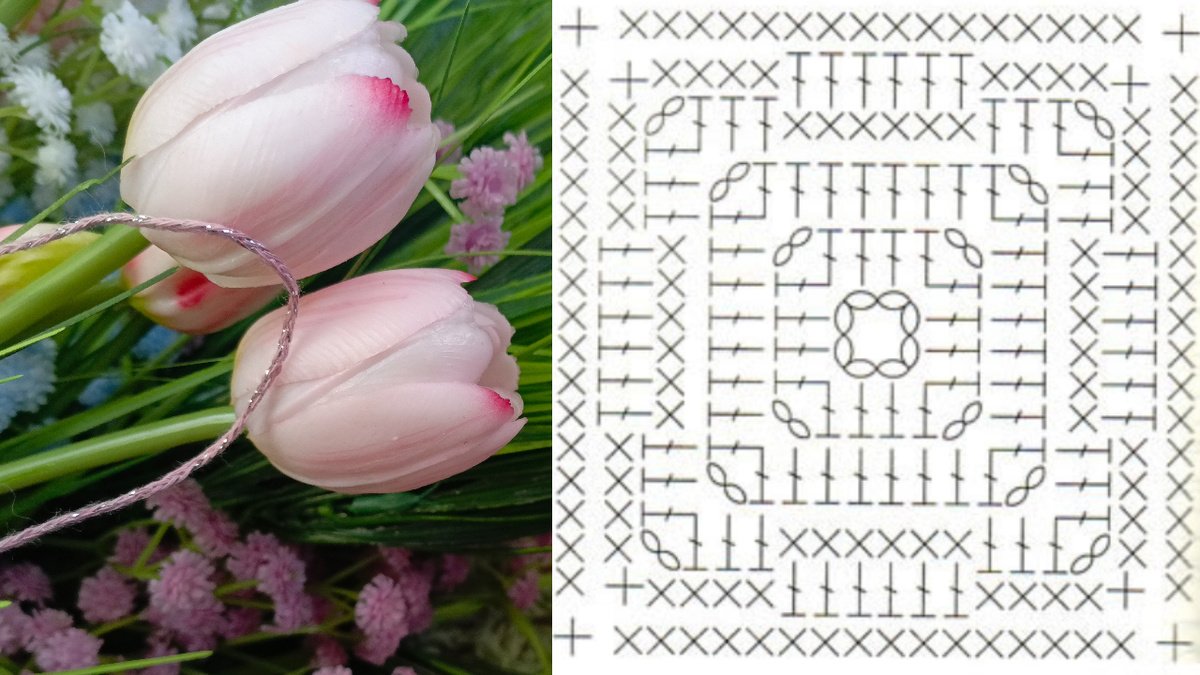 Не обозначены переходы. Но это не страшно. Начинаю вязать.