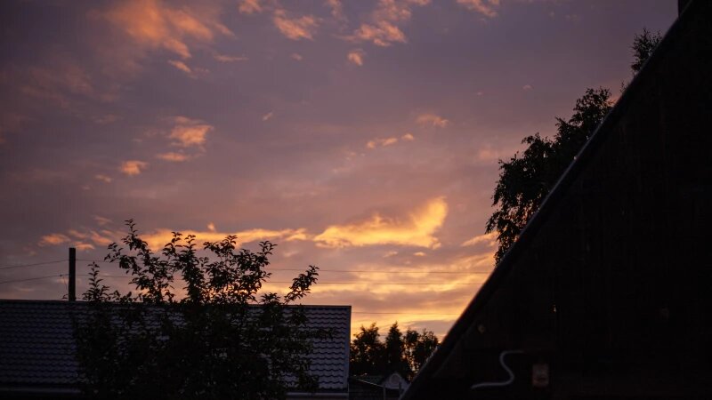     Вечерний закат в Барнауле. Дарья Беркетова