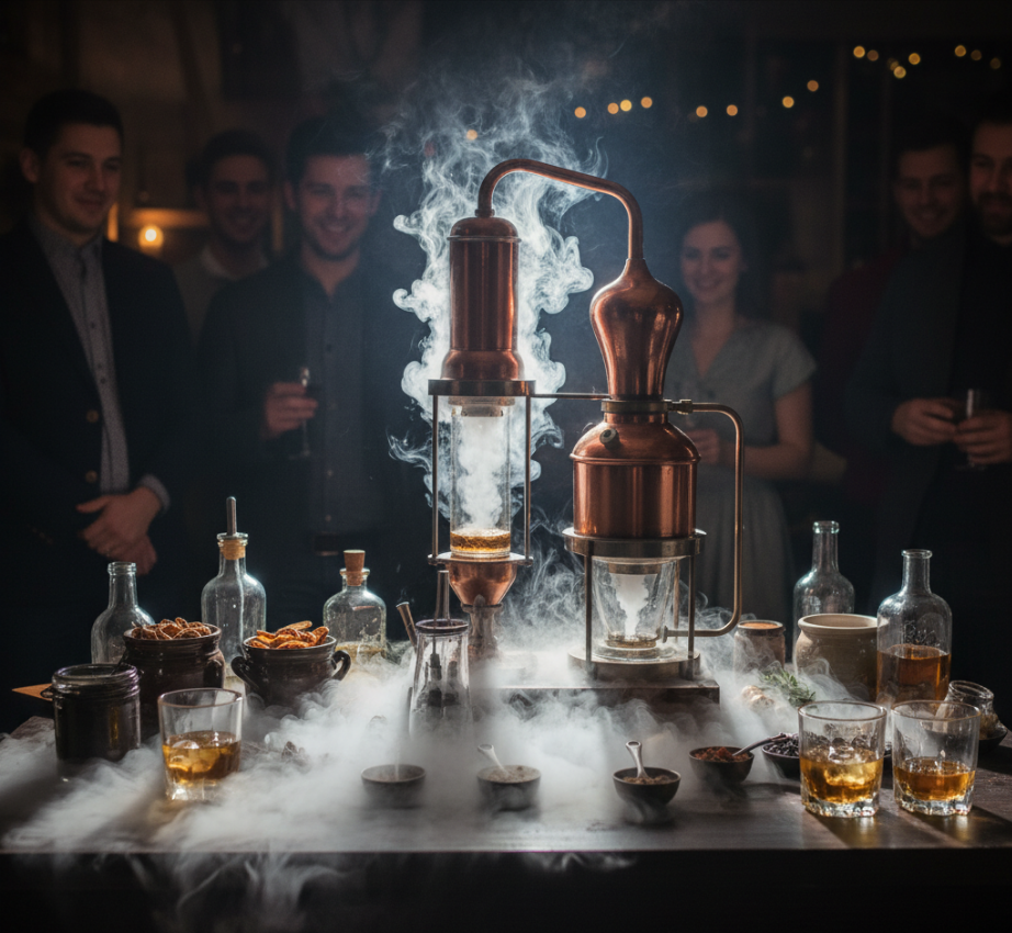 Как создать ‘вау-эффект’ без миллионных бюджетов. Самогон - шоу - один из вариантов