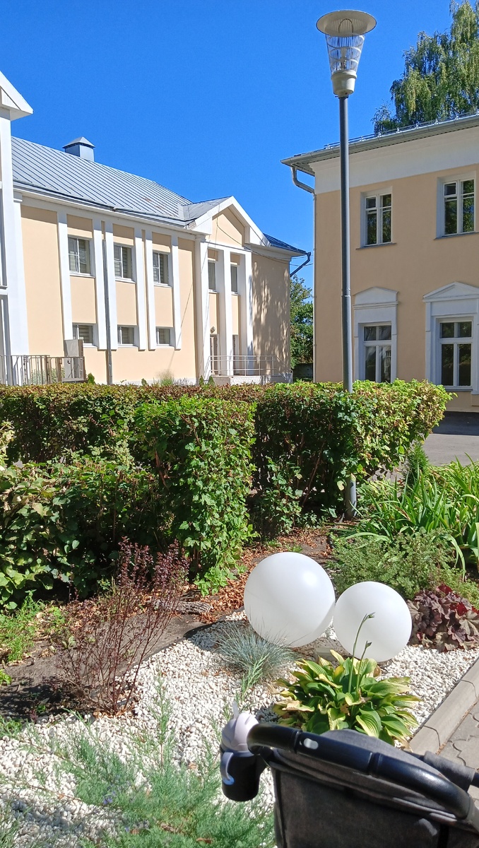 Территория санатория