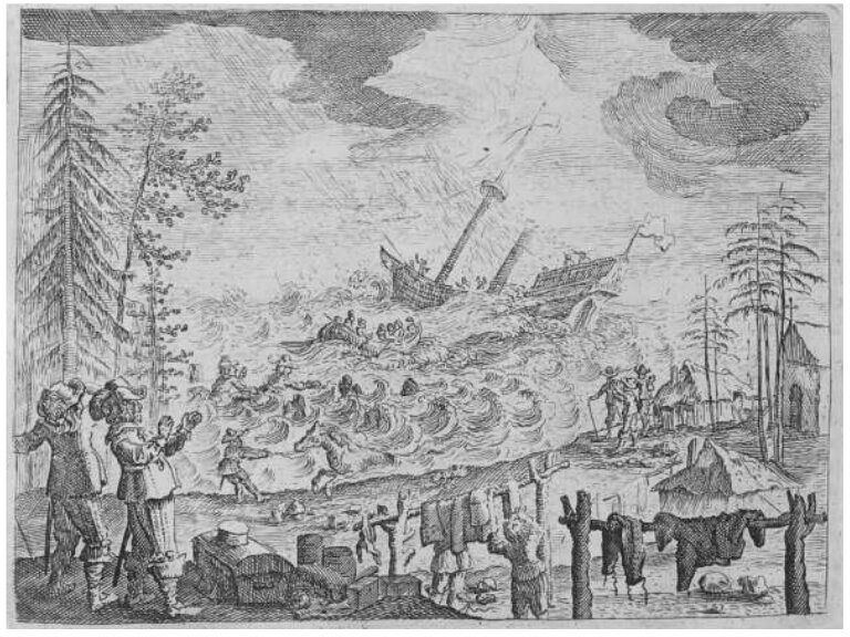 1860, 7 октября (25 сентября по старому стилю): Спасение экипажа английского барка «Фанни» у острова Гогланд.