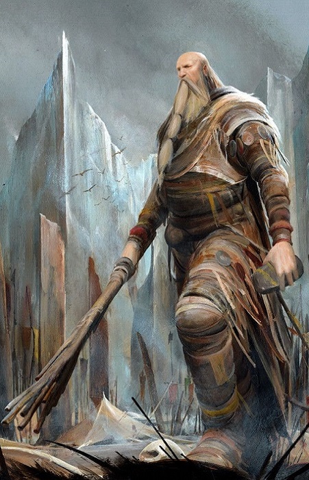 Волот, потомок бога Велеса. Картина Клименко А.