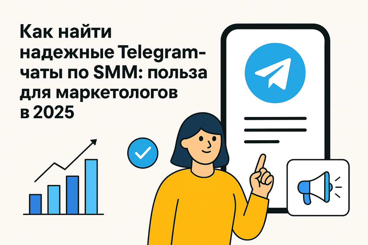 Как найти надежные Telegram-чаты по SMM: польза для маркетологов в 2025