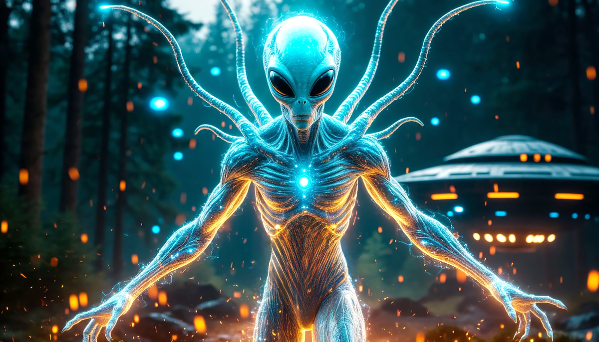 Существо питалось огнём?