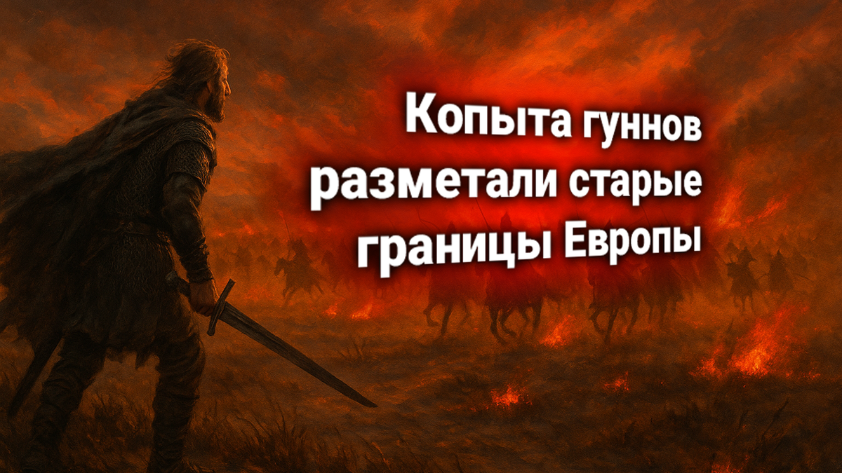 ⚔️ IV век. Глава II. Удар гуннов — когда степь врывается в Европу