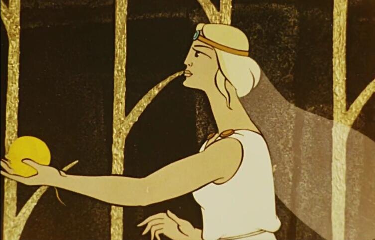    Кадр из мультфильма «Лабиринт. Подвиги Тесея», студия «Союзмультфильм», 1971 г.
