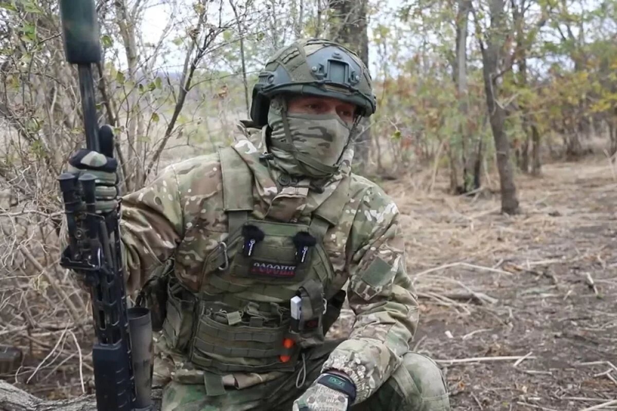    Снайпер с позывным Никон.