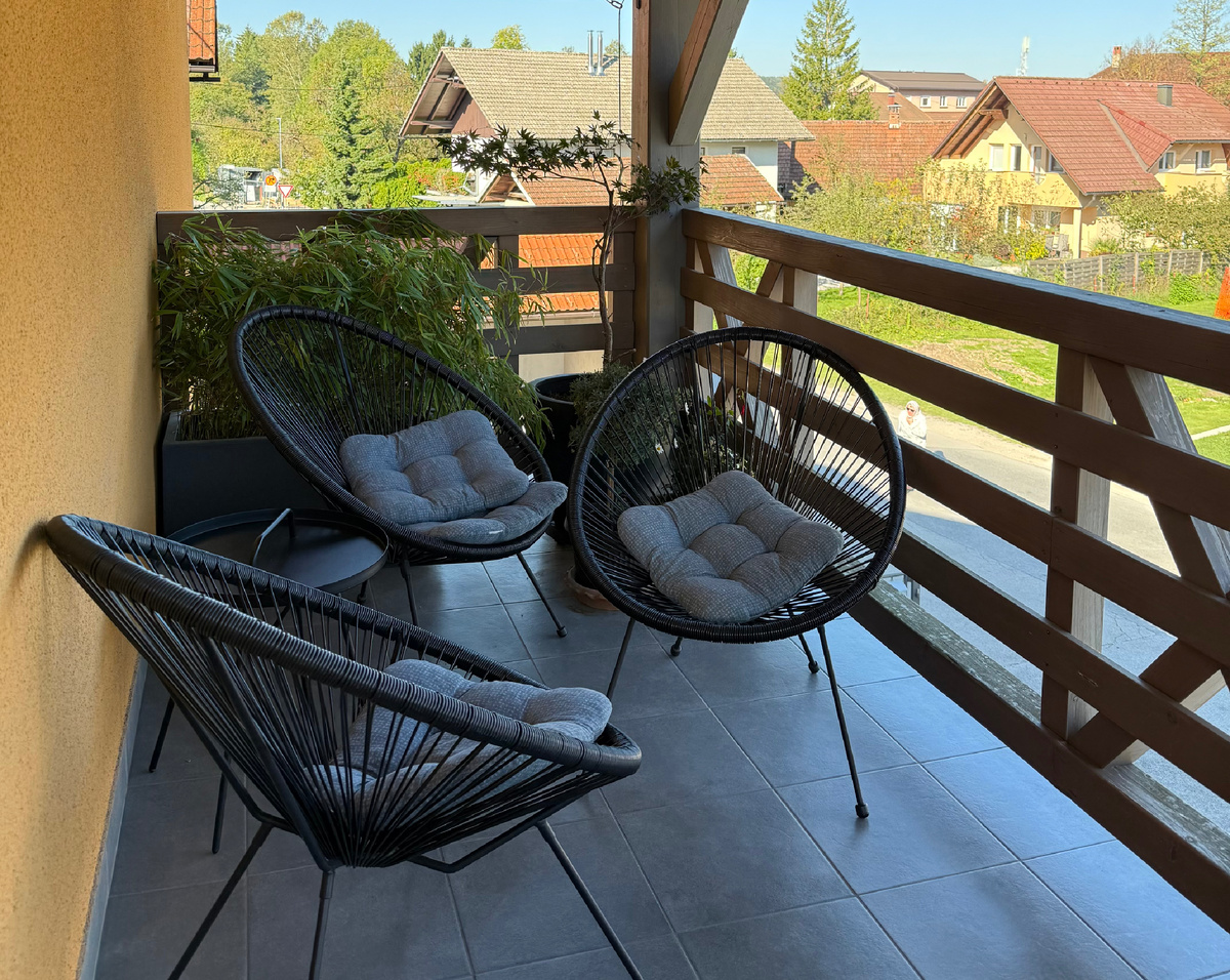 Шикарный балкончик в номере