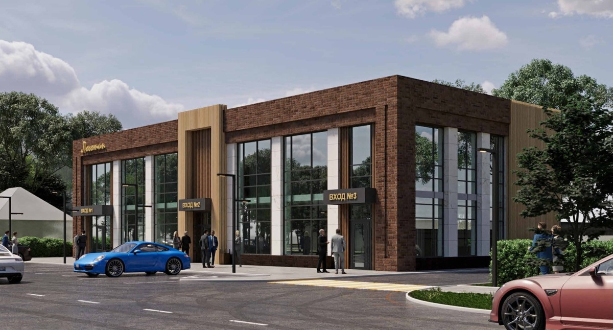 Проект офисного здания на ул. Петра Сухова, 31.
Фото: «Структура»