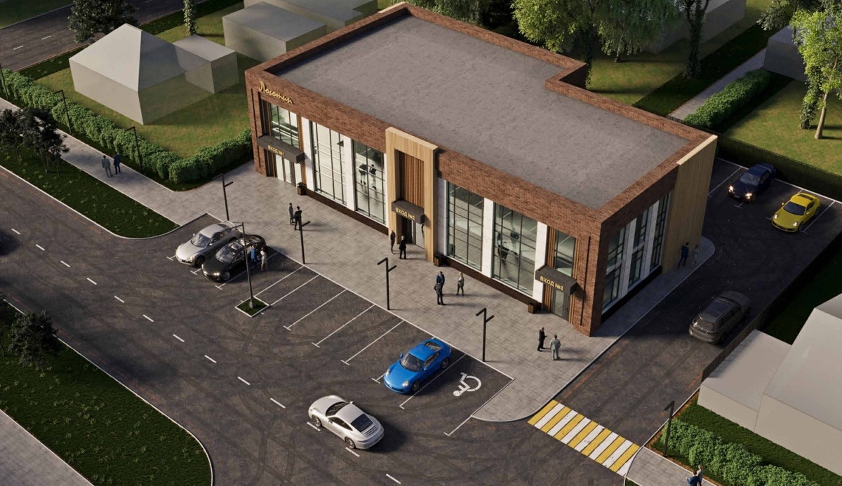 Проект офисного здания на ул. Петра Сухова, 31.
Фото: «Структура»