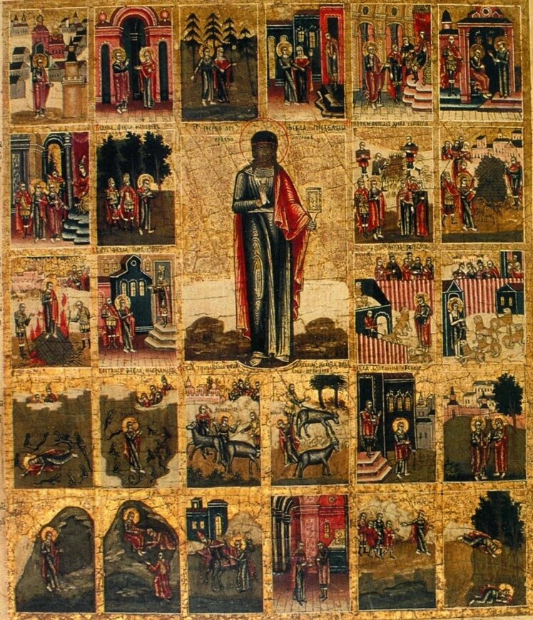    Сюжеты из жития святой равноапостольной Феклы. Фото: православная энциклопедия «Азбука веры»