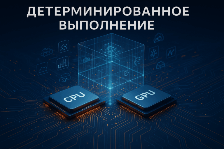    Детерминированное выполнение и архитектура фон Неймана в CPU и GPU. Эффективность AI-ускорения и корпоративные вычисления.