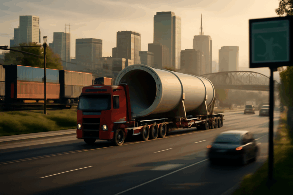    Перевозка негабаритных грузов: как избежать рисков на дороге? mrlogistic12