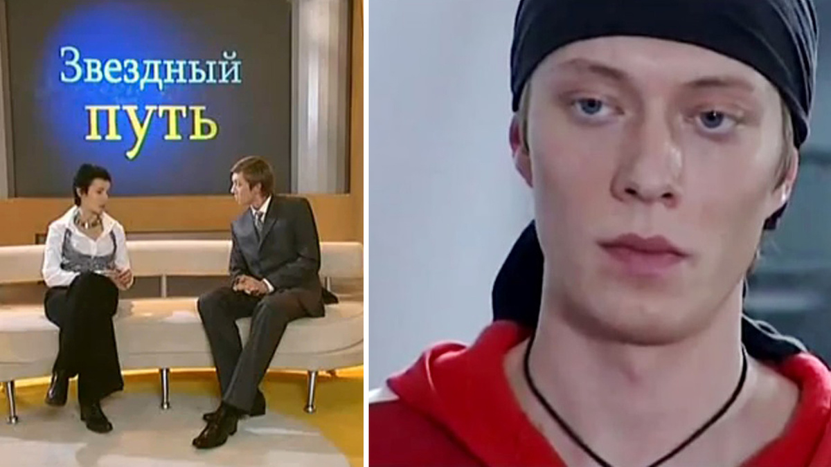 Александр Давыдов. Слева в фильме "Счастье по рецепту", 2006 год. Справа в сериале "Марш Турецкого", 2007 год