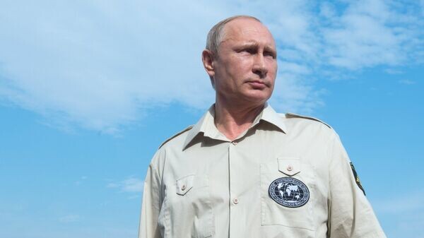    Рабочая поездка президента России Владимира Путина в Крым© РИА Новости . Сергей Гунеев