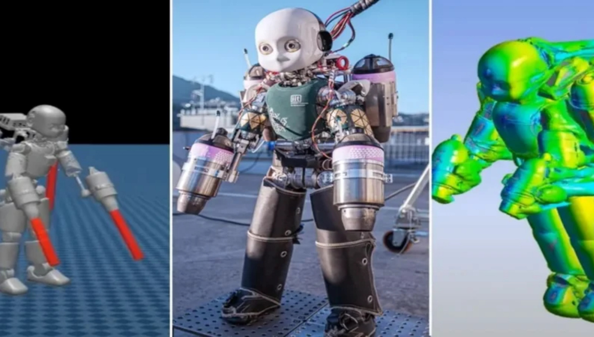 iRonCub3: первый в мире реактивный летающий гуманоид с управлением на ИИисточник: Istituto Italiano di Tecnologia