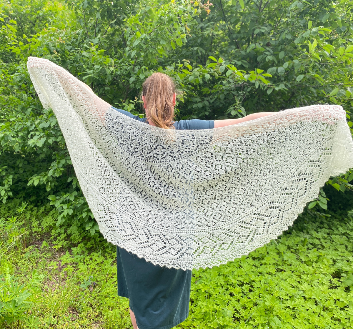 Шаль подписчицы Марии