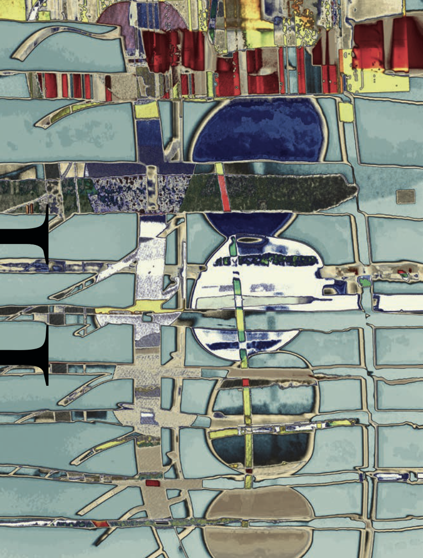     Аналогово-цифровая абстракция. Смешанная техника, 2024