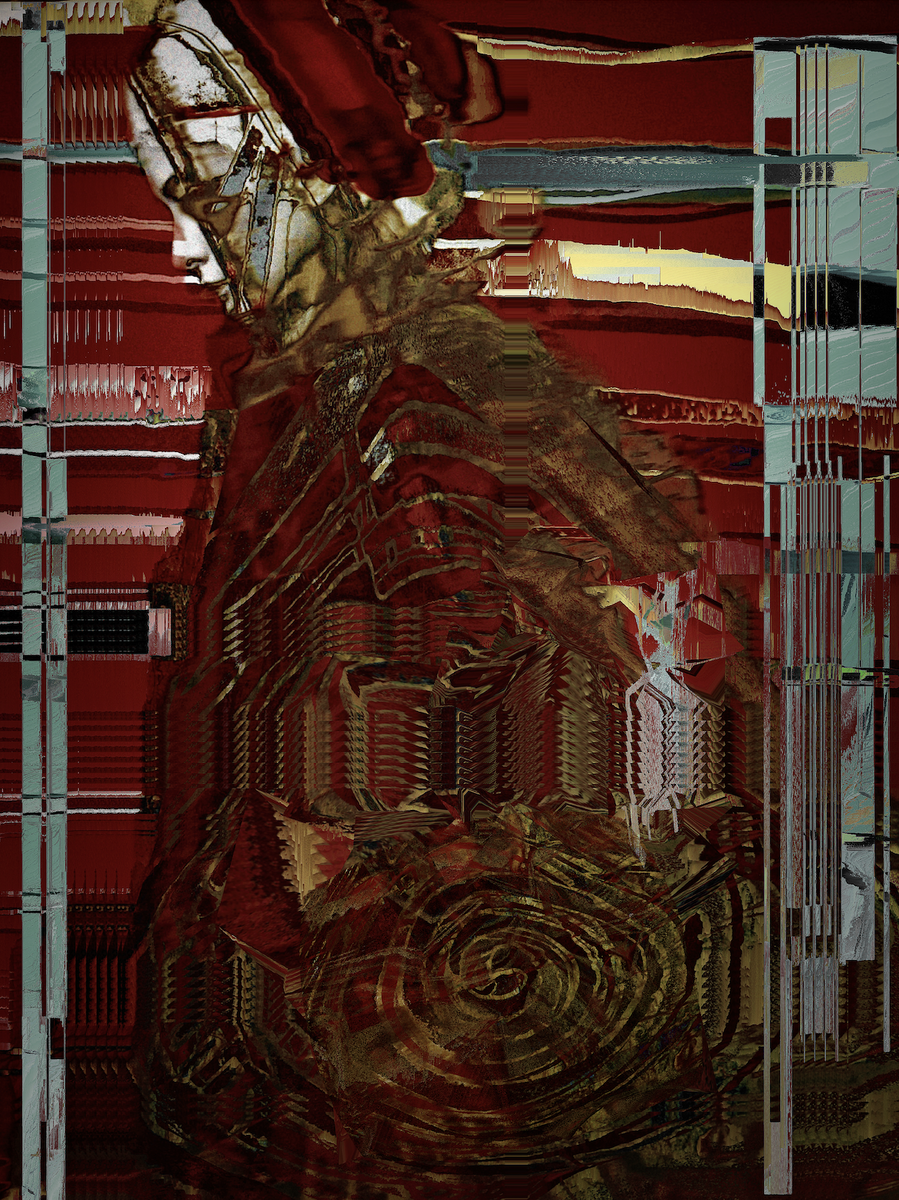     Светлана Иванова. Из серии «Музы». Смешанная техника, 2025