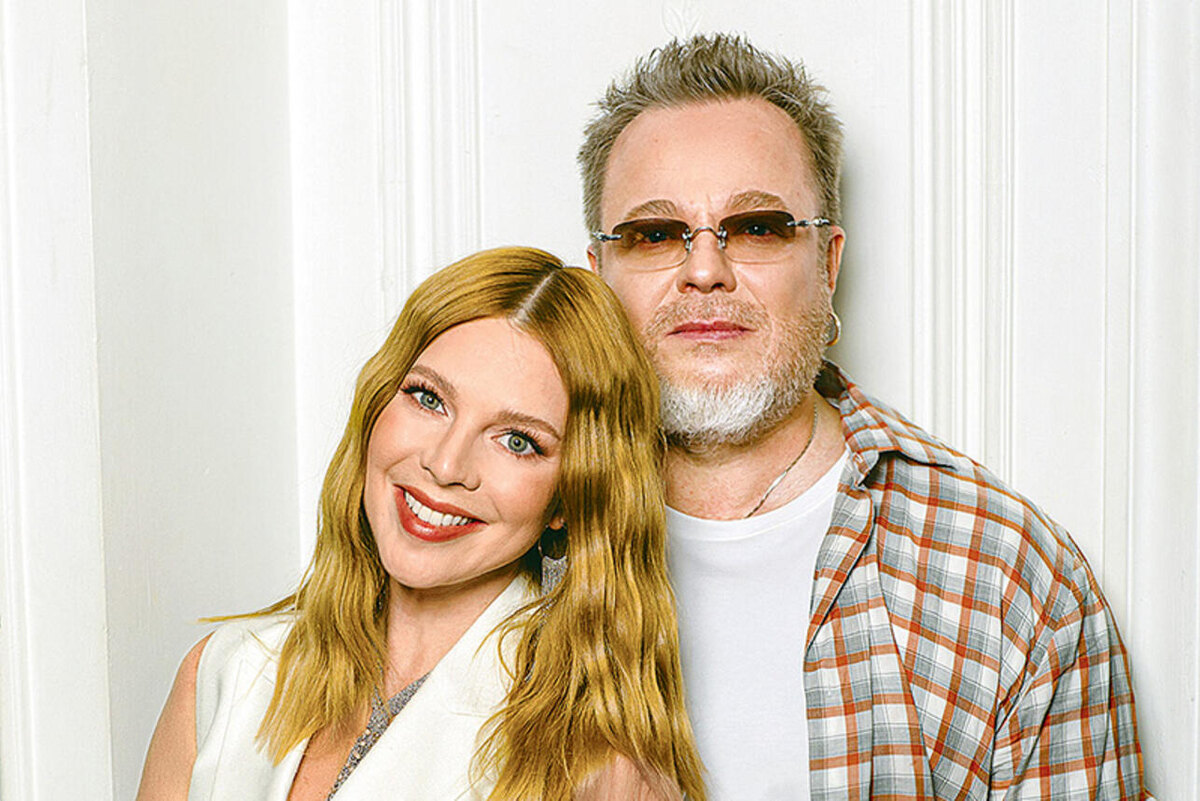    Владимир Пресняков с женой Натальей Подольской Филипп Гончаров