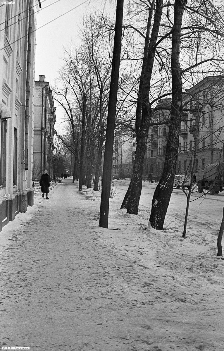 На фото Александра Васильева: улица Киевская, 1965.