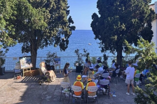    Терраса в музее Константина Коровина в Гурзуфе Фото: Музей Константина Коровина