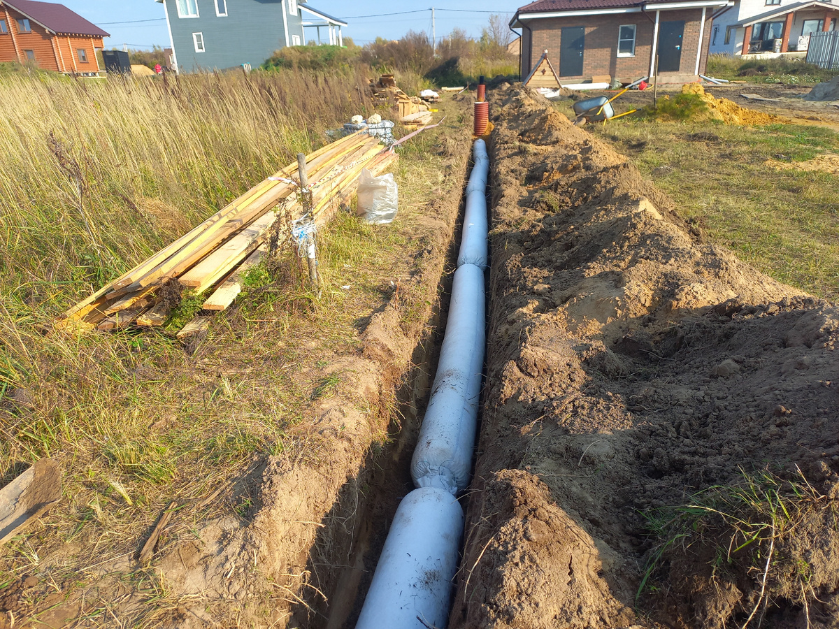 Дренаж участка от Алладин АвтоСпец    alladin-autospekc.ru