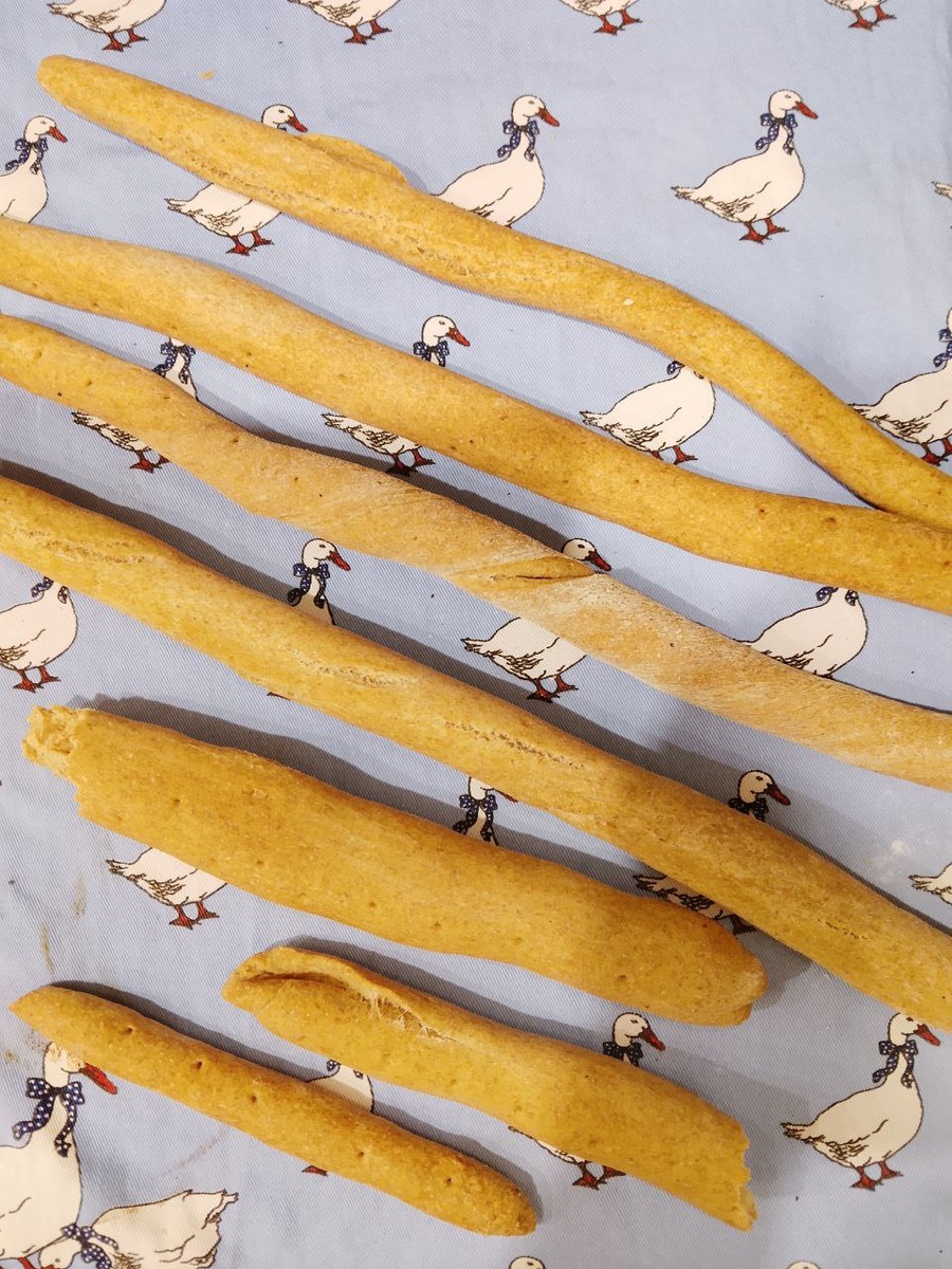 Гриссини из спельтовой муки