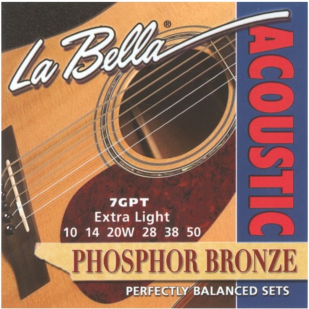 LaBella 7GPT Phosphor Bronze – Extra Light 10-50 (старая обложка)