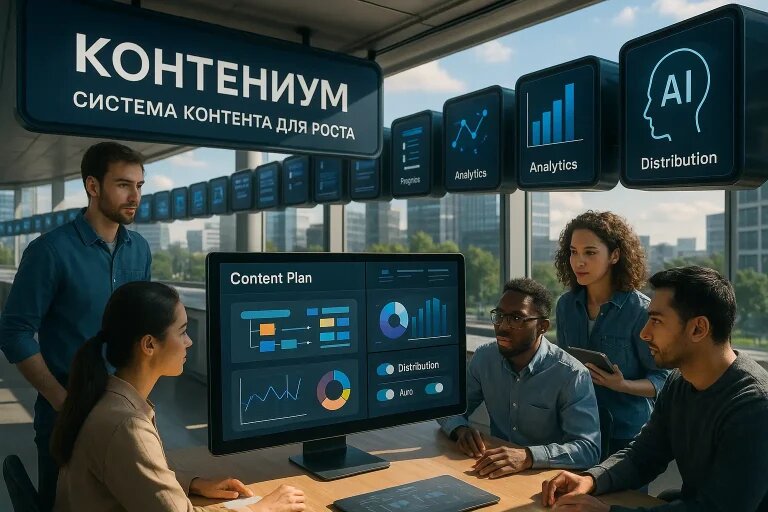    Больше не нужно «писать ради галочки» — контент стал системой "Kontenium"