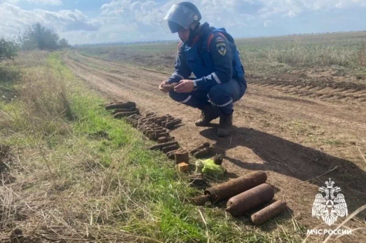    В Кировском районе Крыма обезвредили 58 снарядов времен ВОВ
