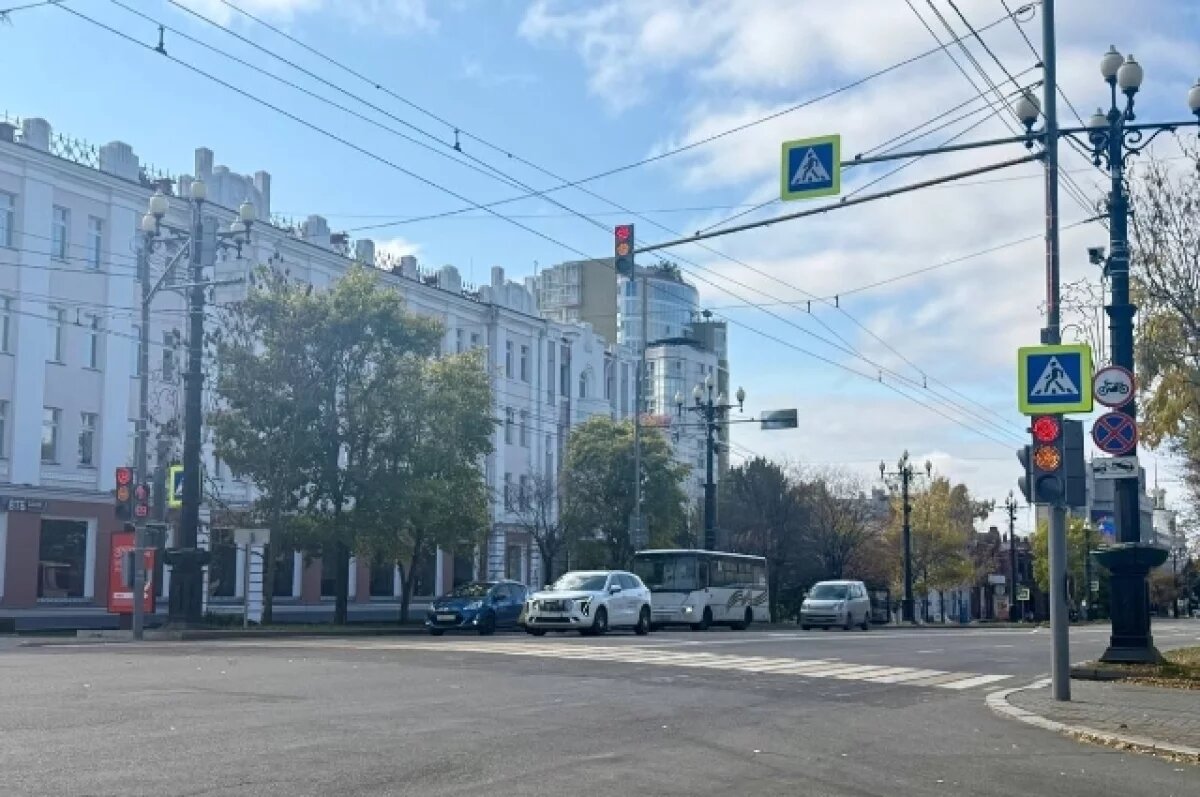    В Хабаровске на опасном перекрестке наконец-то установили светофоры