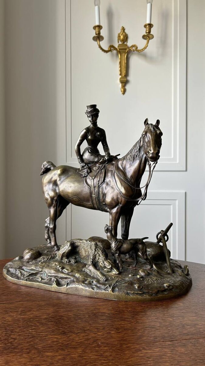 Евгений Лансере, «Большая амазонка»