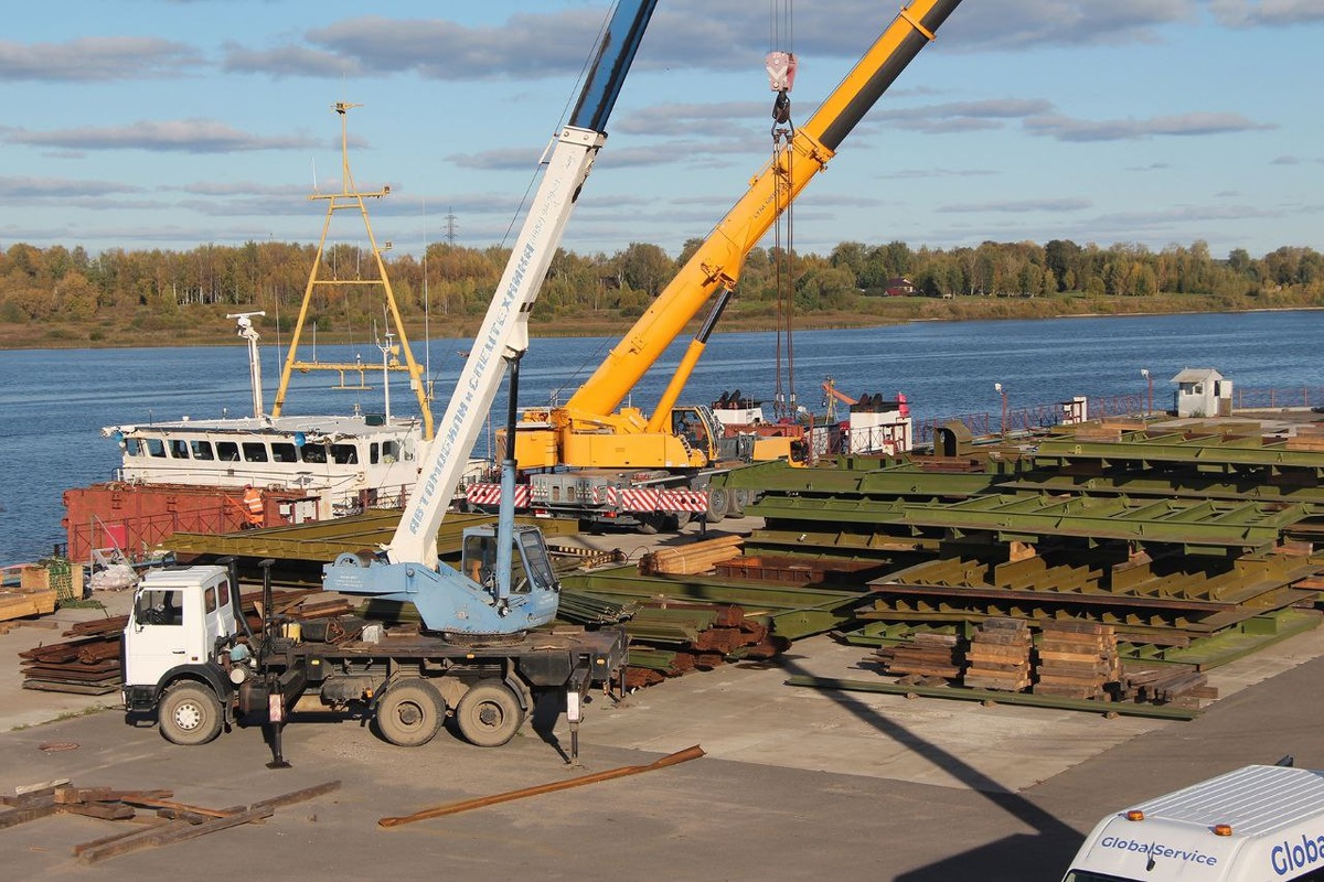 Последняя партия секций плавдока "Капитан Анатолий Ермолаев" отправлена в Калининград / Фото: "Судостроительный завод "Вымпел", АО  📷
