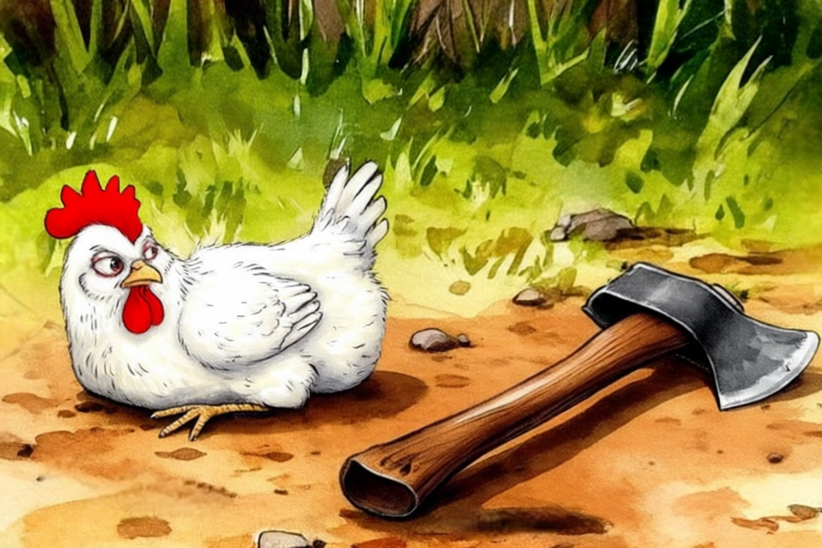 После того, как весть об удивительном петухе разнеслась по округе, Майк начал карьеру гастролирующего артиста