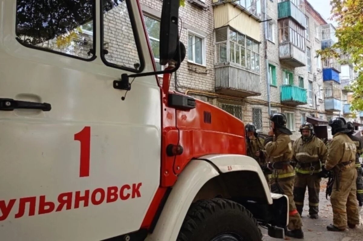    В Ульяновске и области за прошедшие сутки произошла серия пожаров