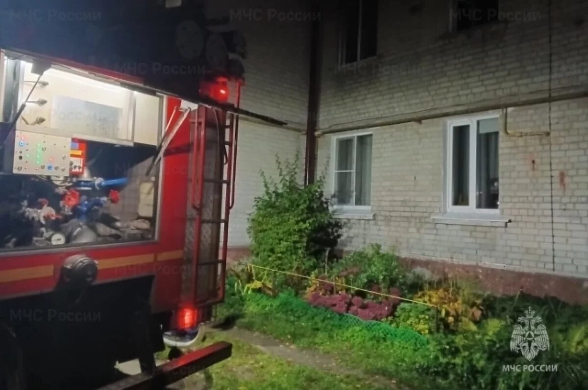    Сотрудники МЧС ликвидировали возгорание в квартире в брянской Унече