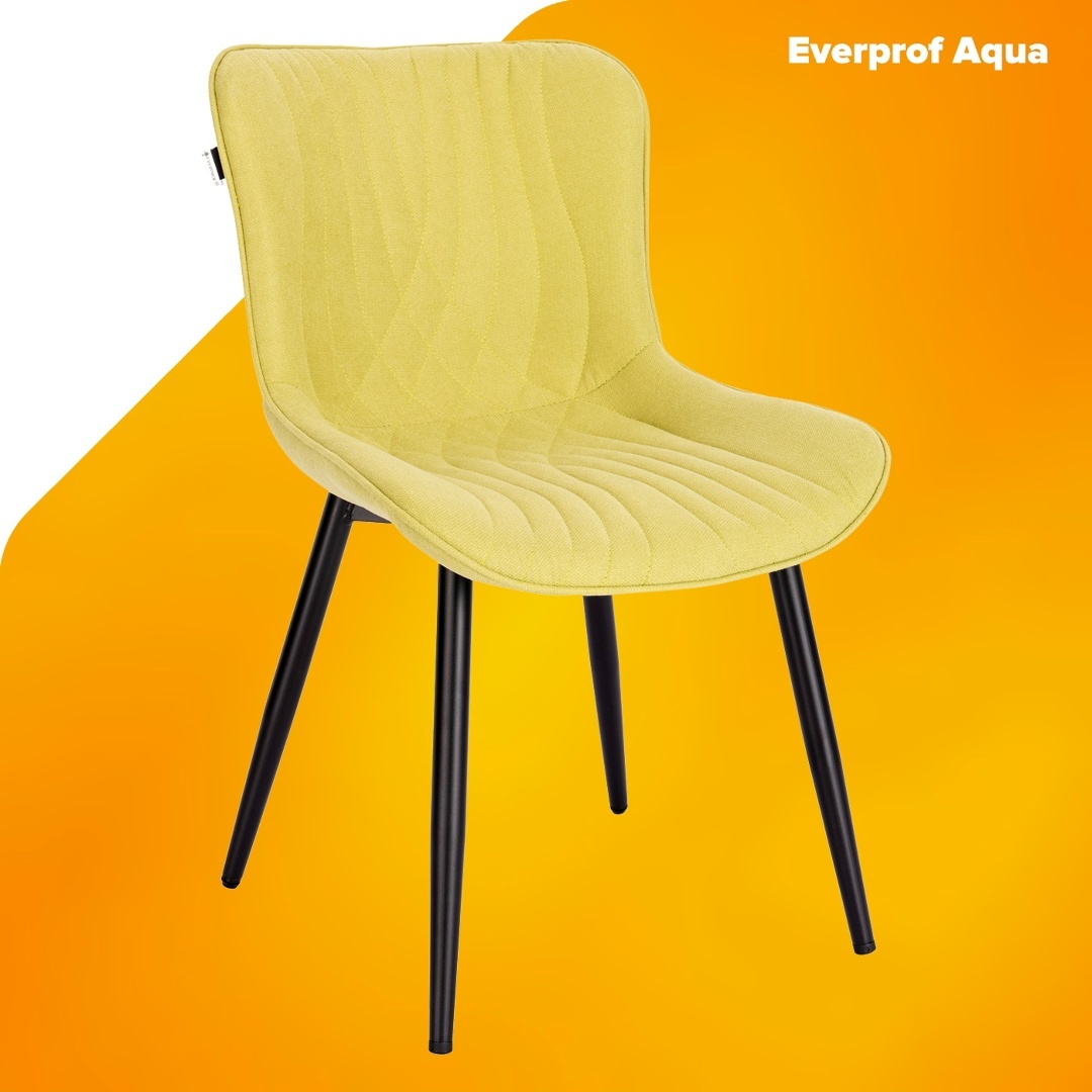 Обеденный стул Everprof Aqua Ткань Светло-зеленый