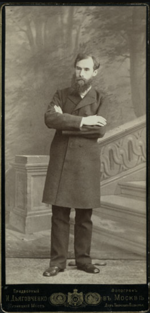 Павел Михайлович Третьяков, 1884. Отсюда: https://www.tretyakovgallery.ru