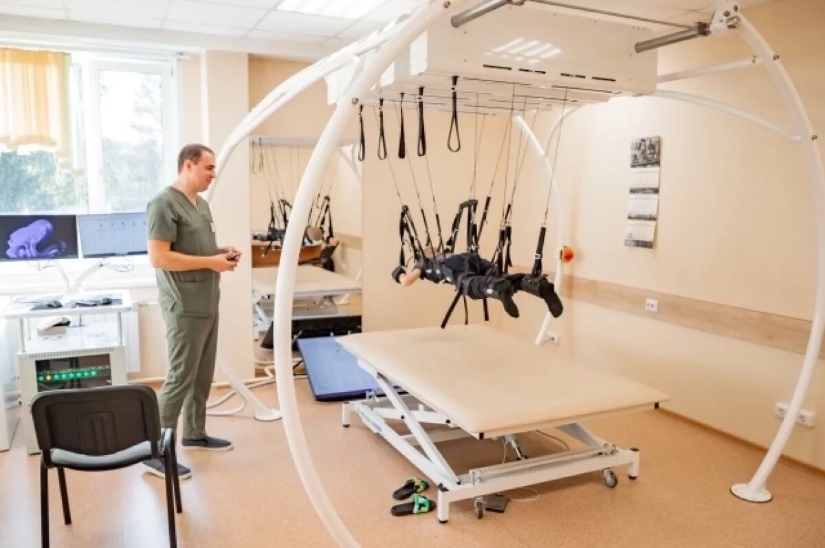    Восстанавливать детей после травм и болезней в Кузбассе будет новый робот