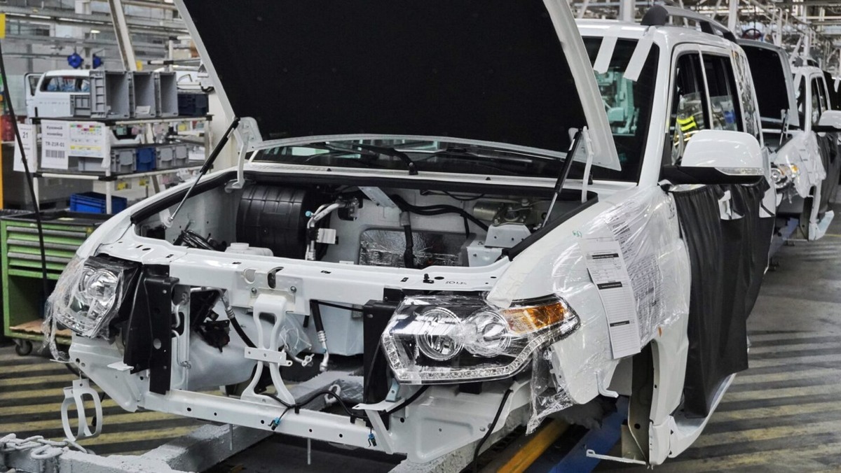    Производство автомобиля УАЗ. Фото УАЗ