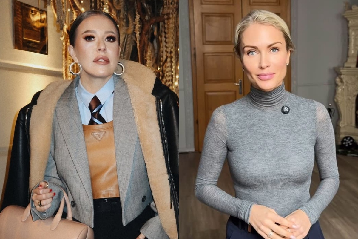 Ксения Собчак и Катя Гордон. Фото: соцсети