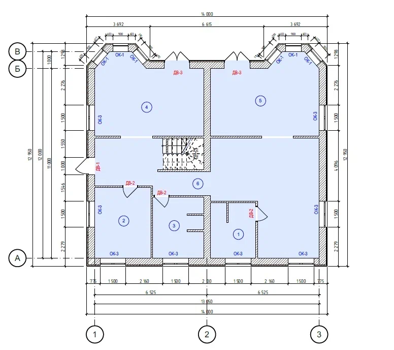 Пример проекта дома