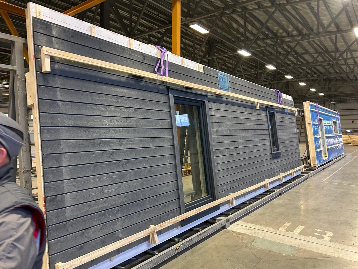 Стеновой модуль проекта «ДОМ TN»