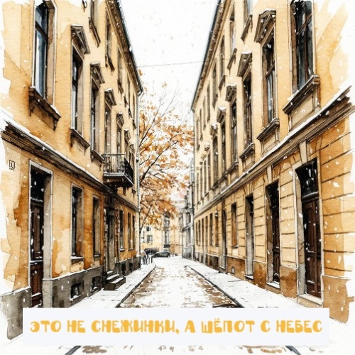 Это не снежинки, а шепот с небес