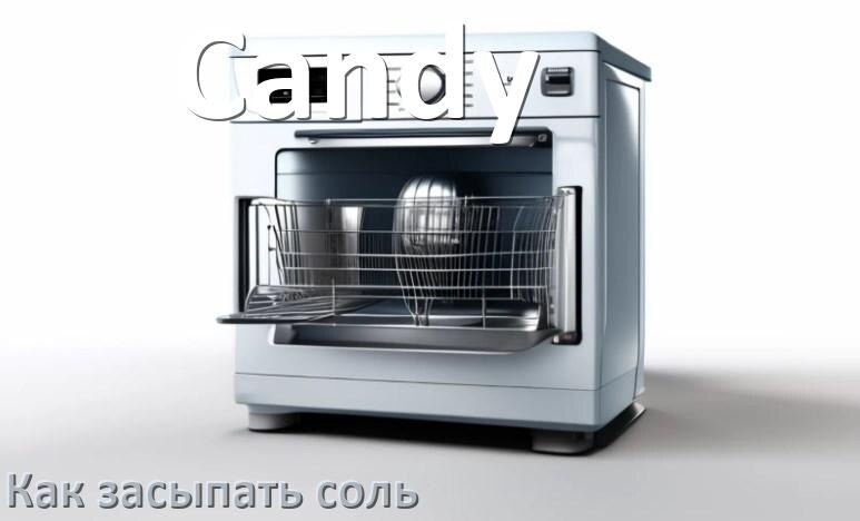 
Как в посудомоечную машину Candy засыпать соль сколько и куда