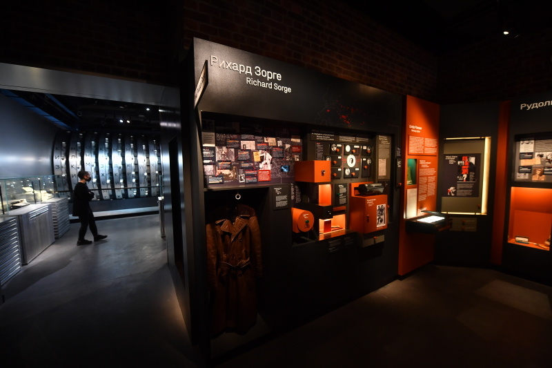     Стенд "Рихард Зорге" в единственном в России научно-техническом музее, посвященная криптографии, связи, математике и смежным дисциплинам. Фото: Komsomolskaya Pravda/globallookpress