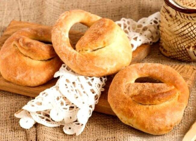 Тот самый знаменитый русский калач с ручкой