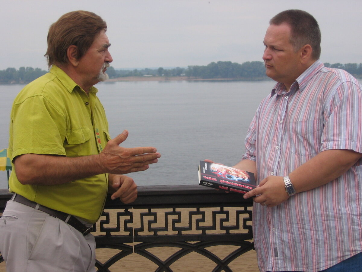 Евгений Чебалин и депутат Виктор Гужов